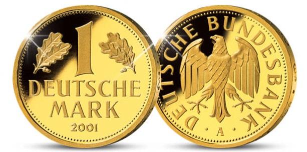 Gold Duetsche Mark